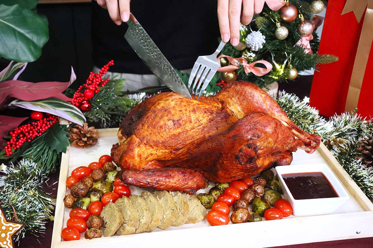turkey 2025 - stuffing and sauce