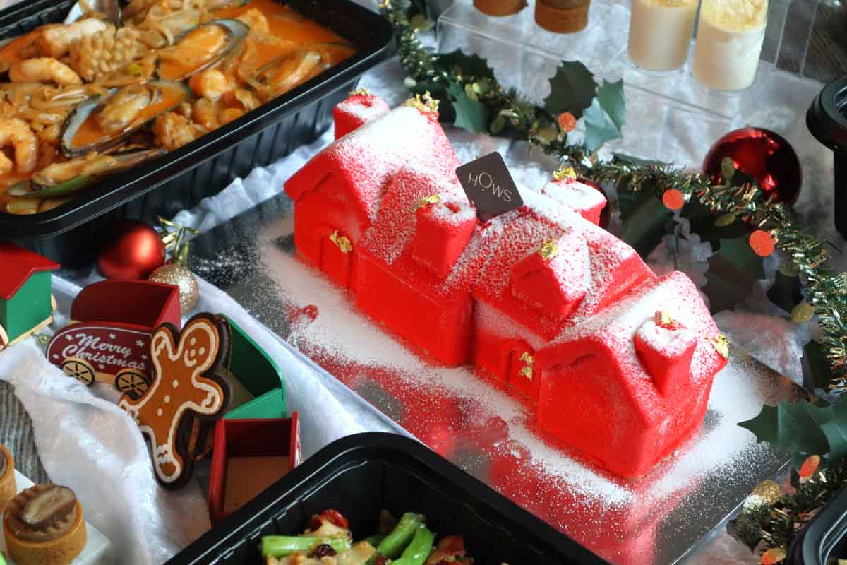 Xmas catering 2025 - log cake