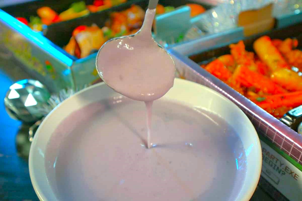 Gourmetz Xmas 2025 - purple soup