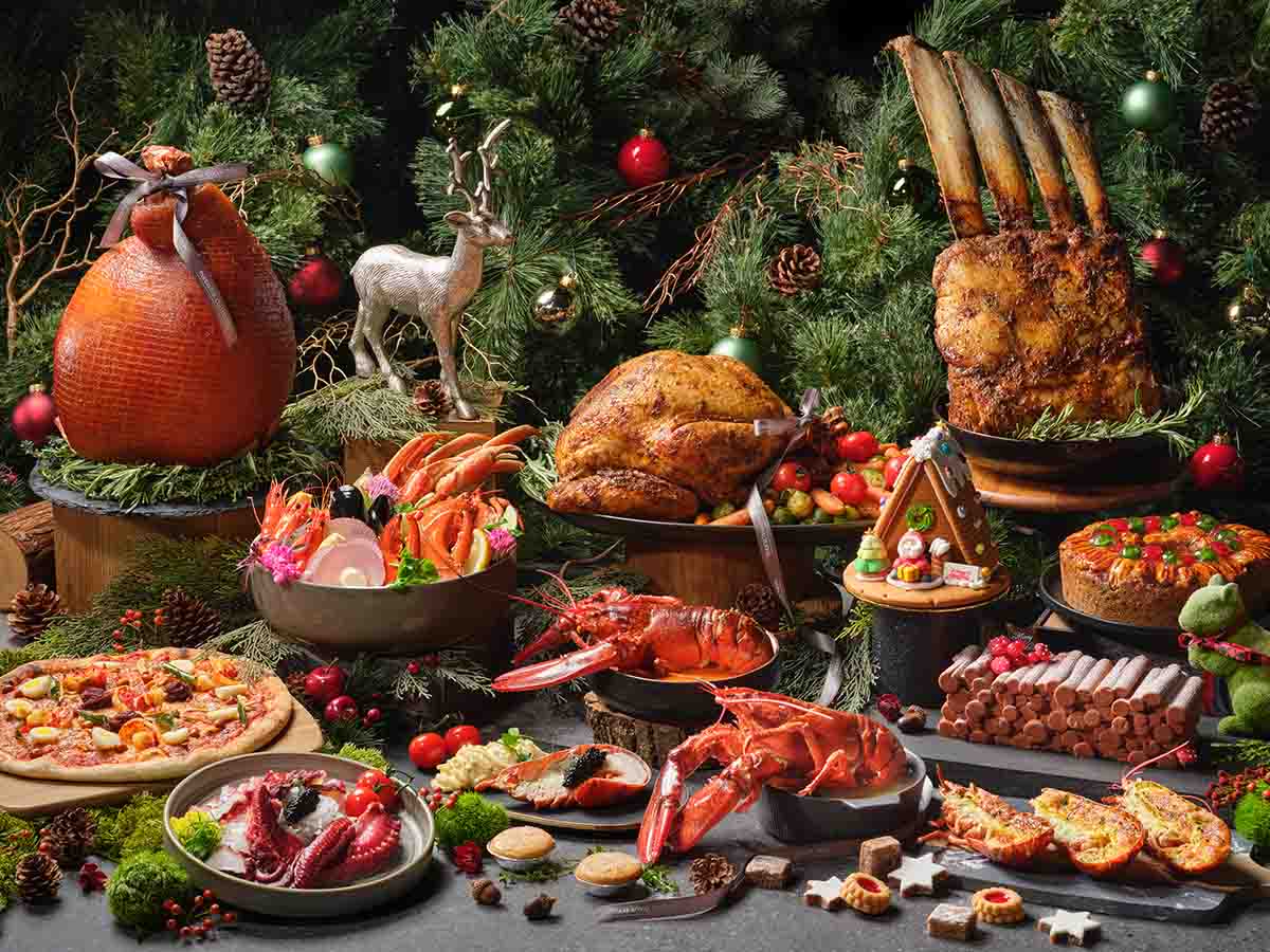 best restaurants Christmas - LIME spread