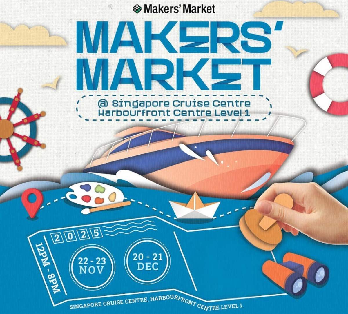 Pasar Malams in November 2025 - Makers’ Market at Singapore Cruise Centre