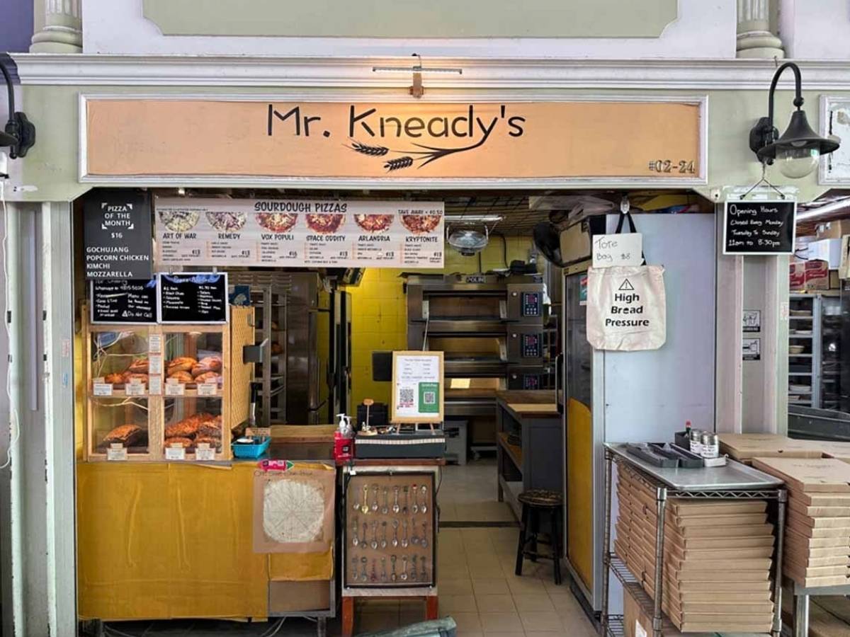 Pizza - Mr Kneady's stallfront