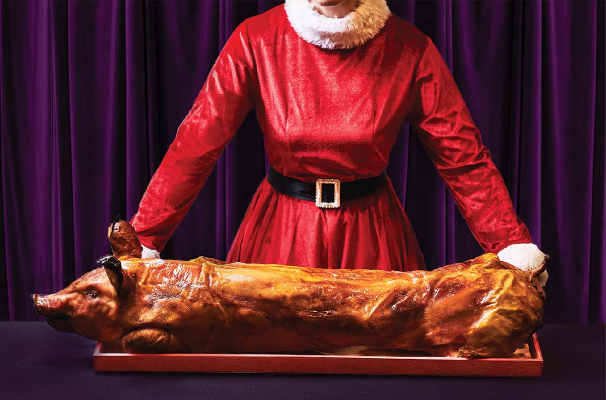 best restaurants Christmas - orchard hotel lechon