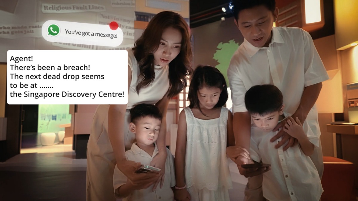 SG Culture Pass Credits - family WhatsApp clues