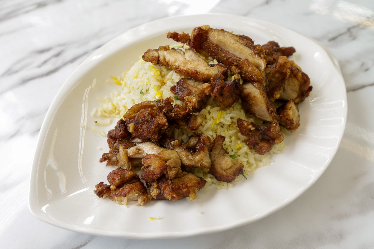 Uncle Steven Fried Rice - xl chicken cutlet fried rice
