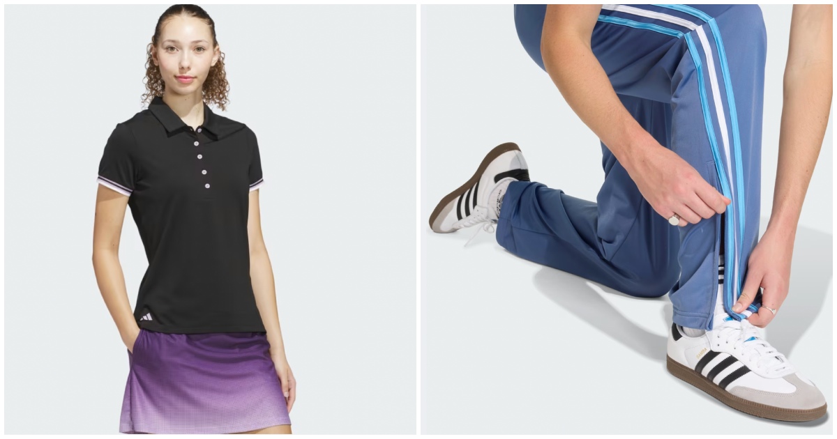 adidas - womenwear and men's trackpants