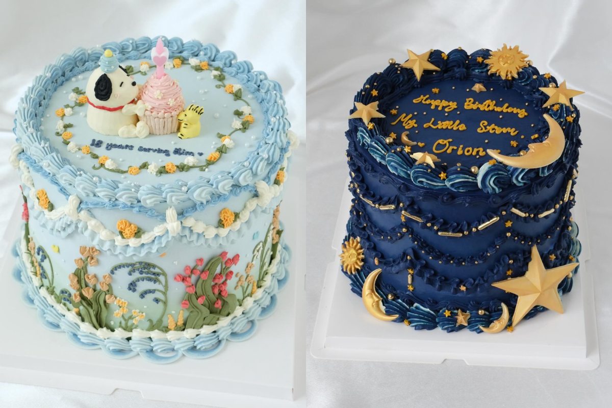 cakes - 2 kid's blue cakes