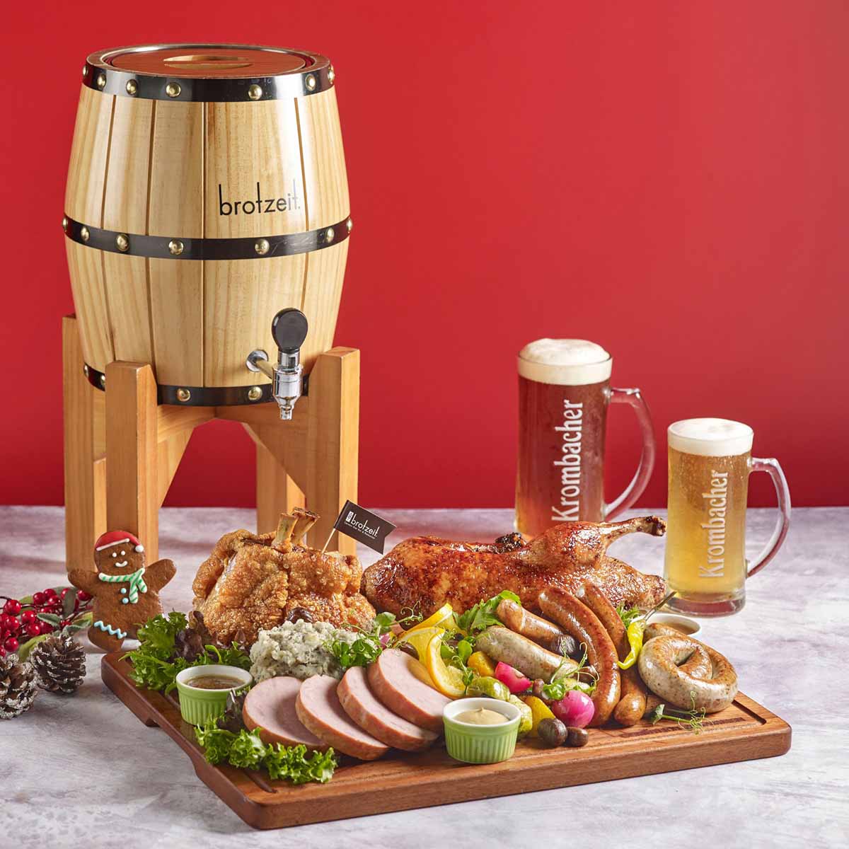 christmas restaurants 2025 - brotzeit