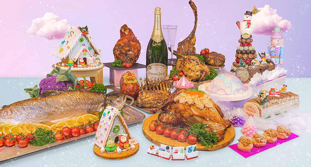 christmas restaurants 2025 - cafe 2000 merrific feast