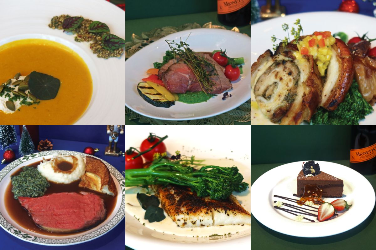 best restaurants Christmas - XMAS Day menu