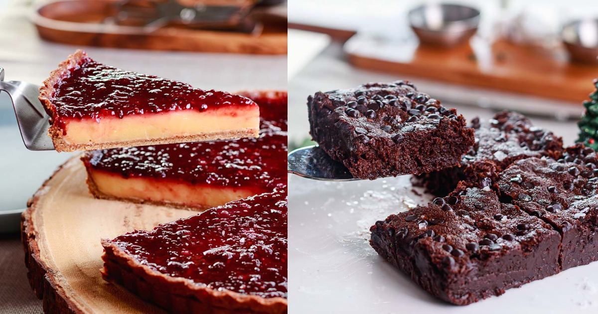 Christmas buffet catering - the soup spoon desserts