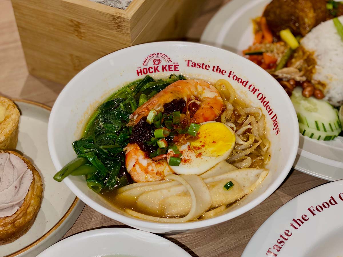 Hock Kee Kopitiam - Prawn noodle soup