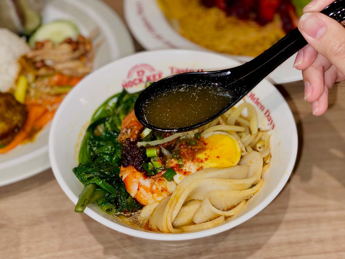 Hock Kee Kopitiam - Prawn soup