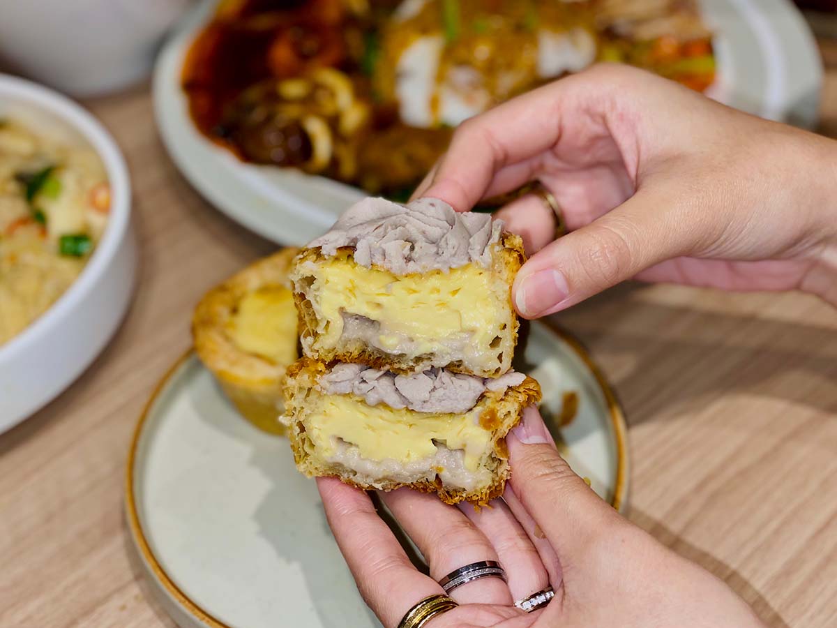 Hock Kee Kopitiam - Taro egg tart