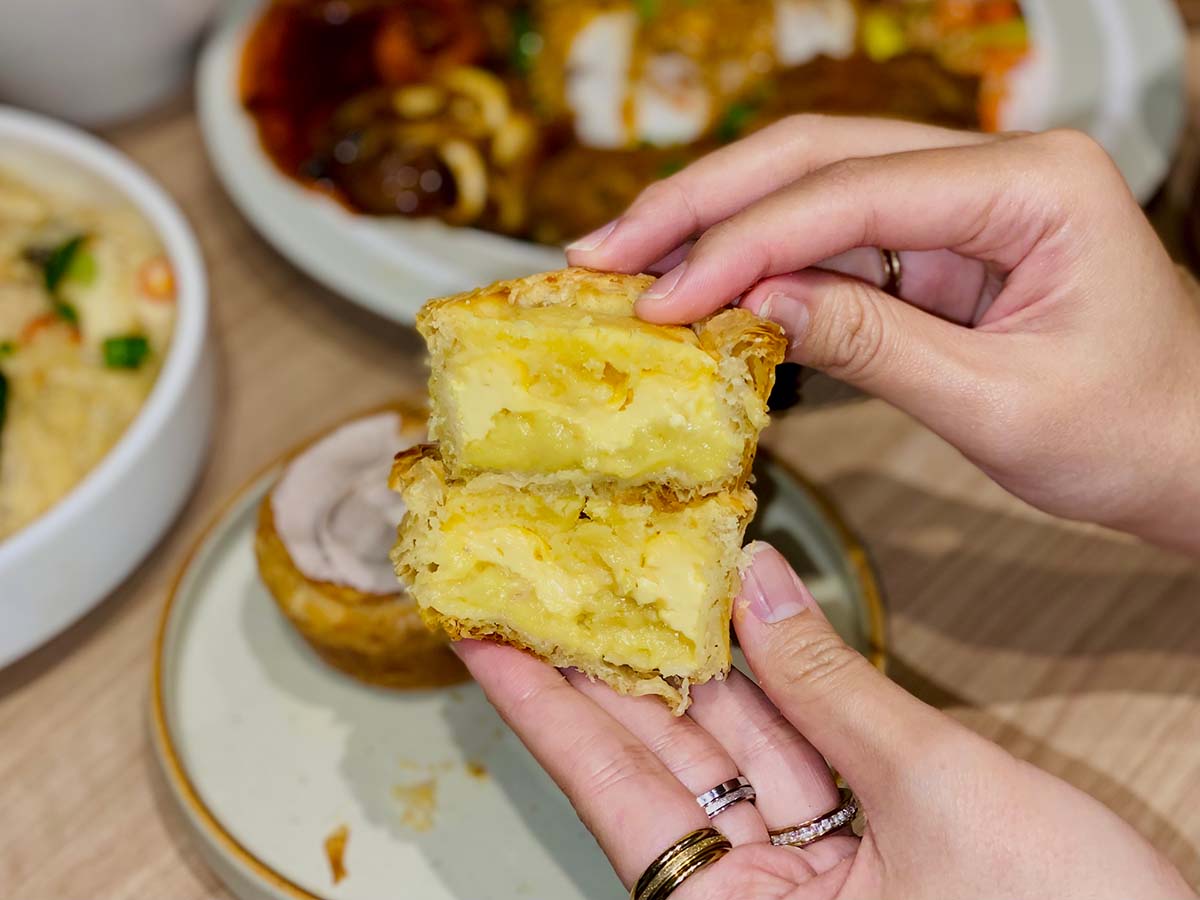 Hock Kee Kopitiam - Durian egg tart