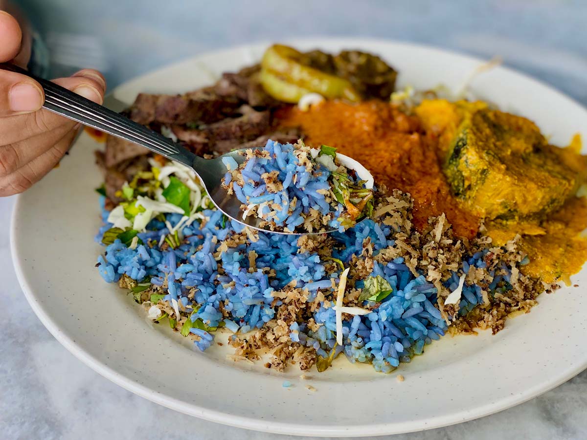 Kak Su Nasi Kerabu Narak - Rice