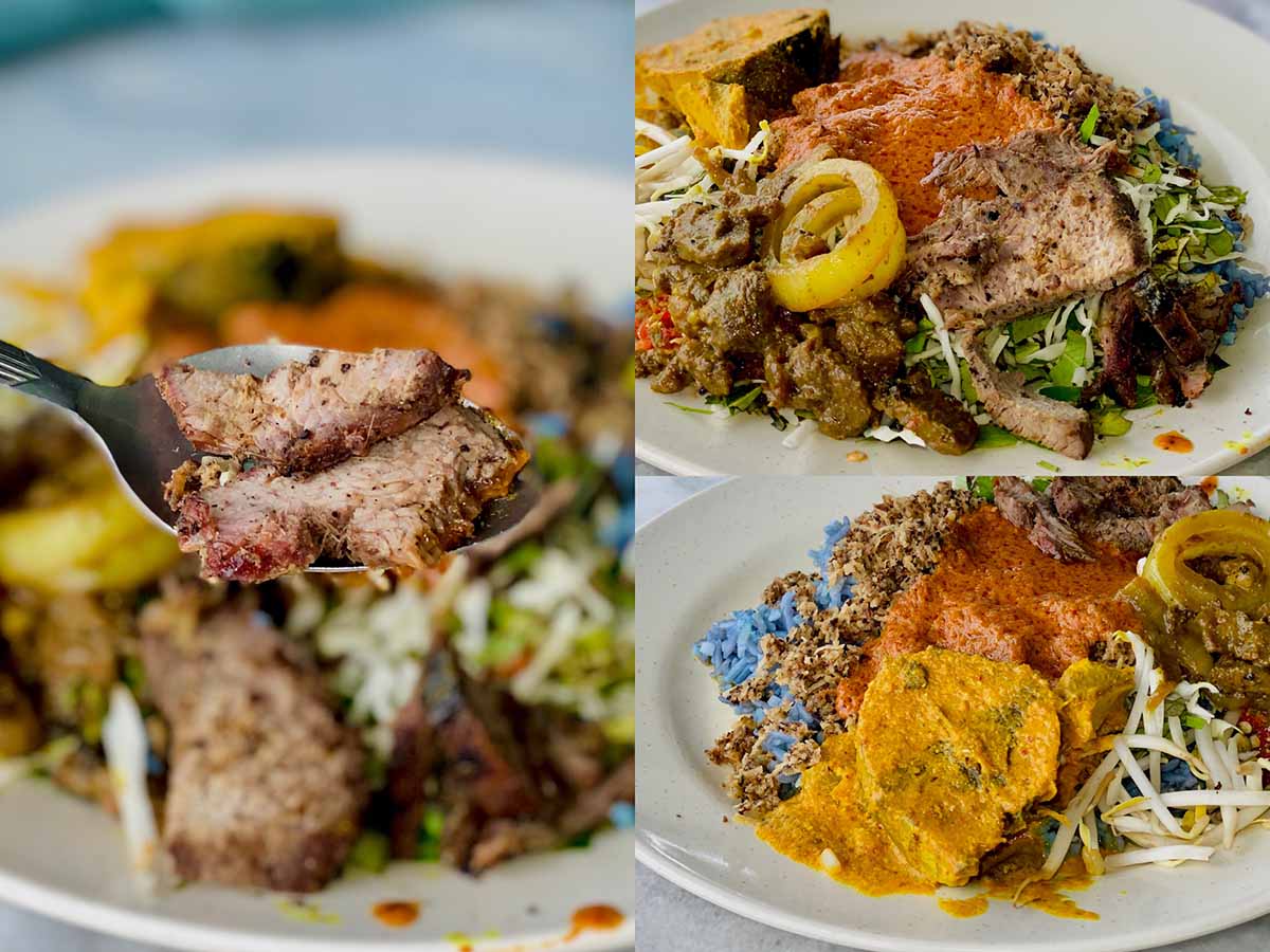 Kak Su Nasi Kerabu Narak - Side dishes