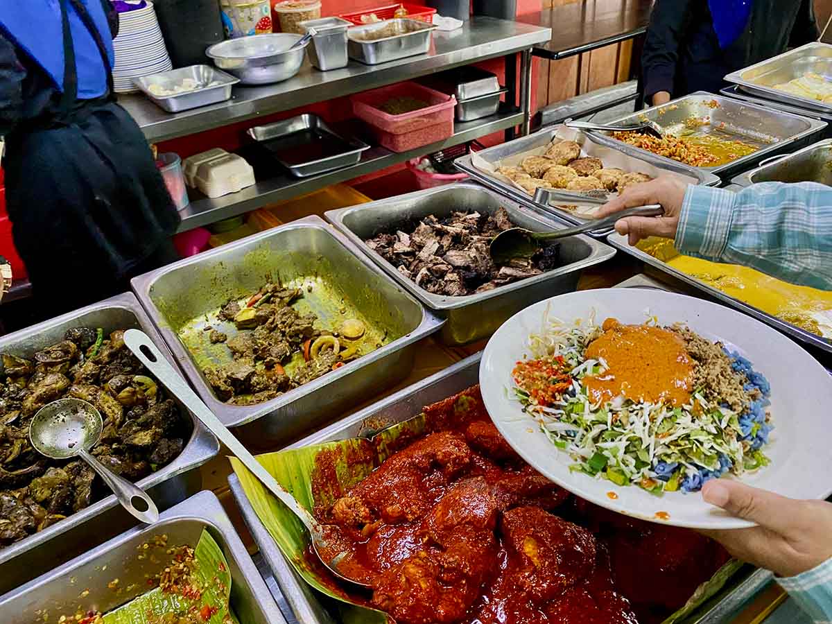 Kak Su Nasi Kerabu Narak - Choices