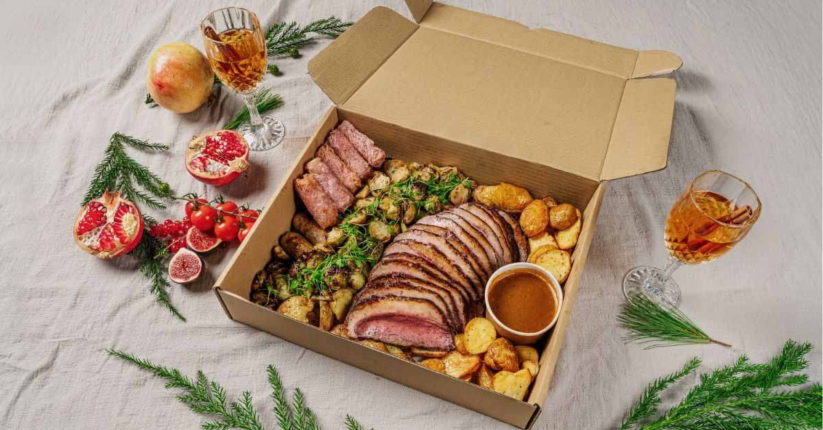 Xmas catering 2025 - festive capsule feasts