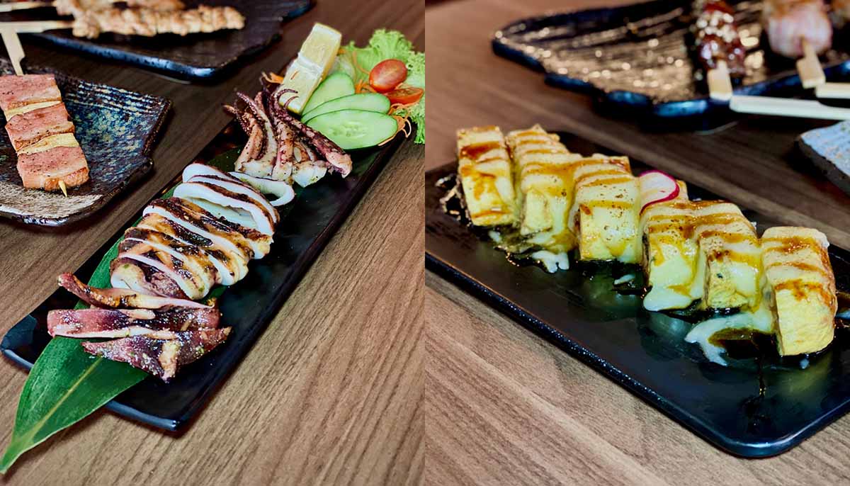 Nami Izakaya - Ika & omelette
