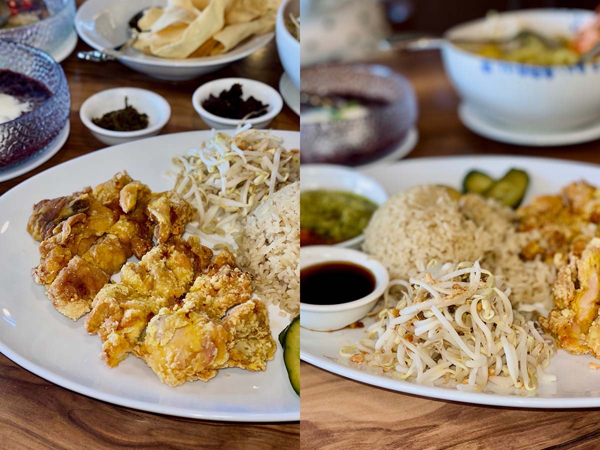 Tai Tai Cafe - Chicken & taugeh