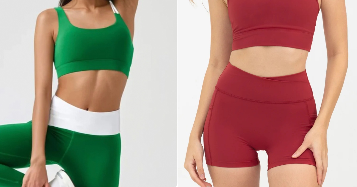 vivre - sports bra, tights, shorts