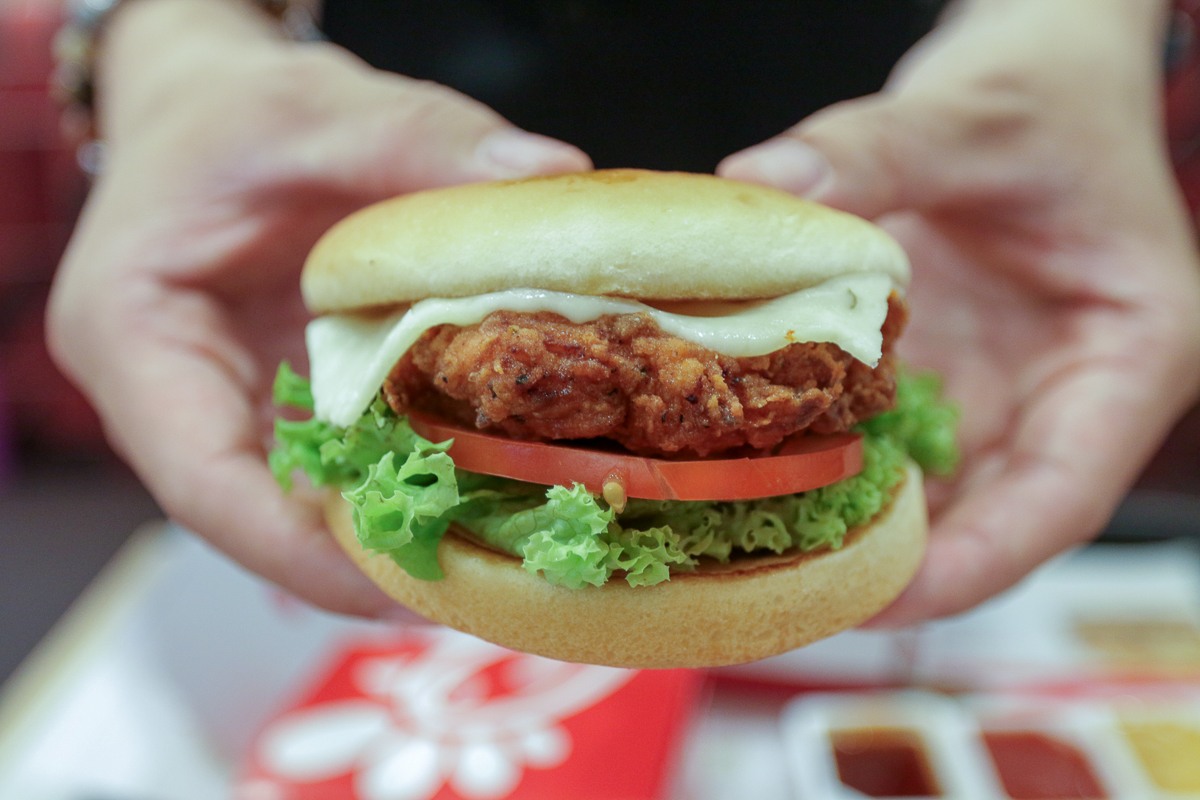 Chick Fil A Bugis+ - deluxe spicy sandwich