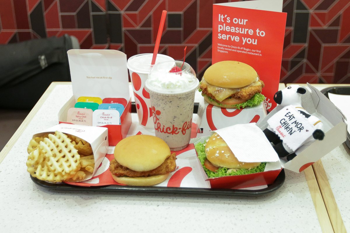 Chick Fil A Bugis+ - full set meal