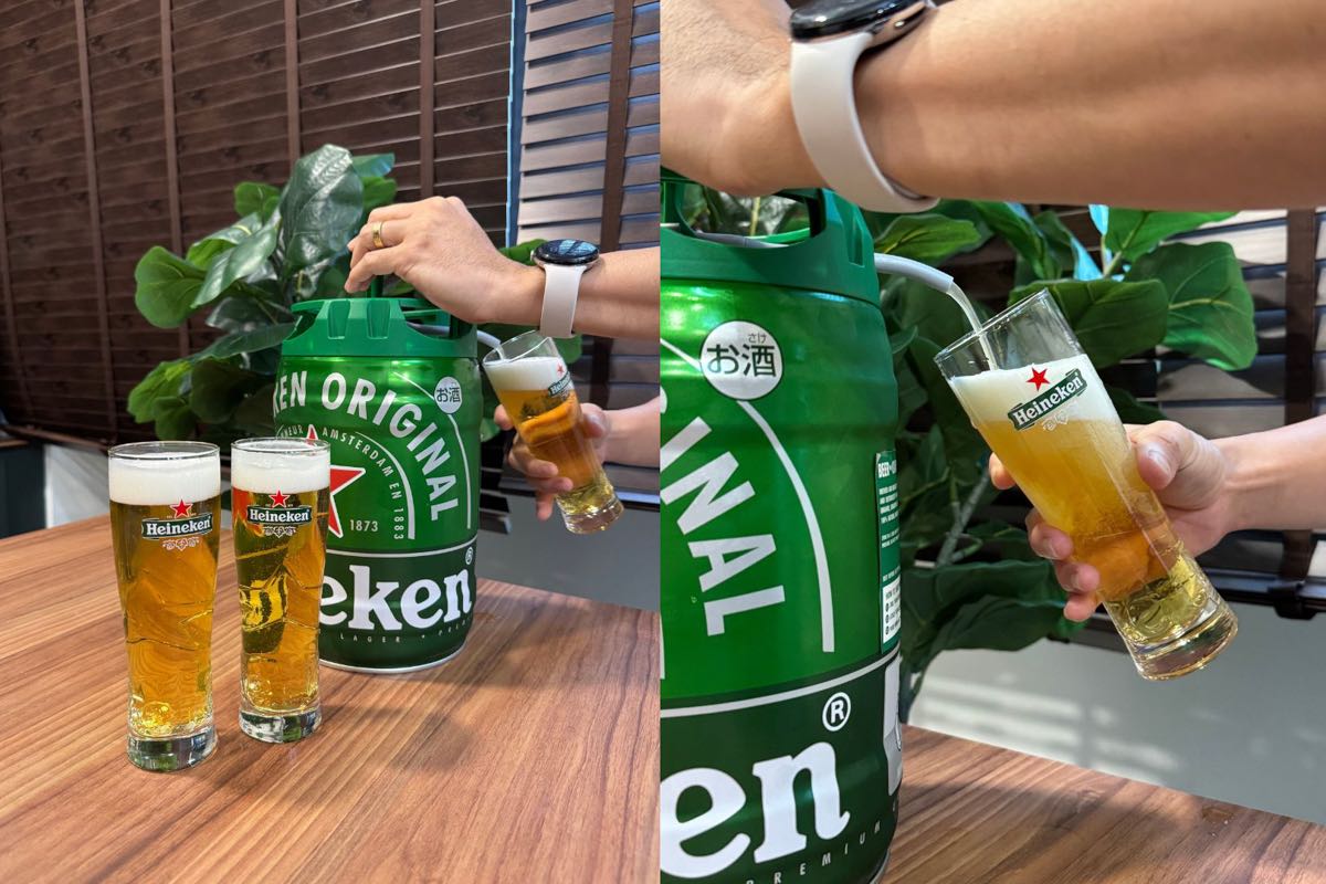 Christmas Gift Guide 2025 - Heineken Draught Keg