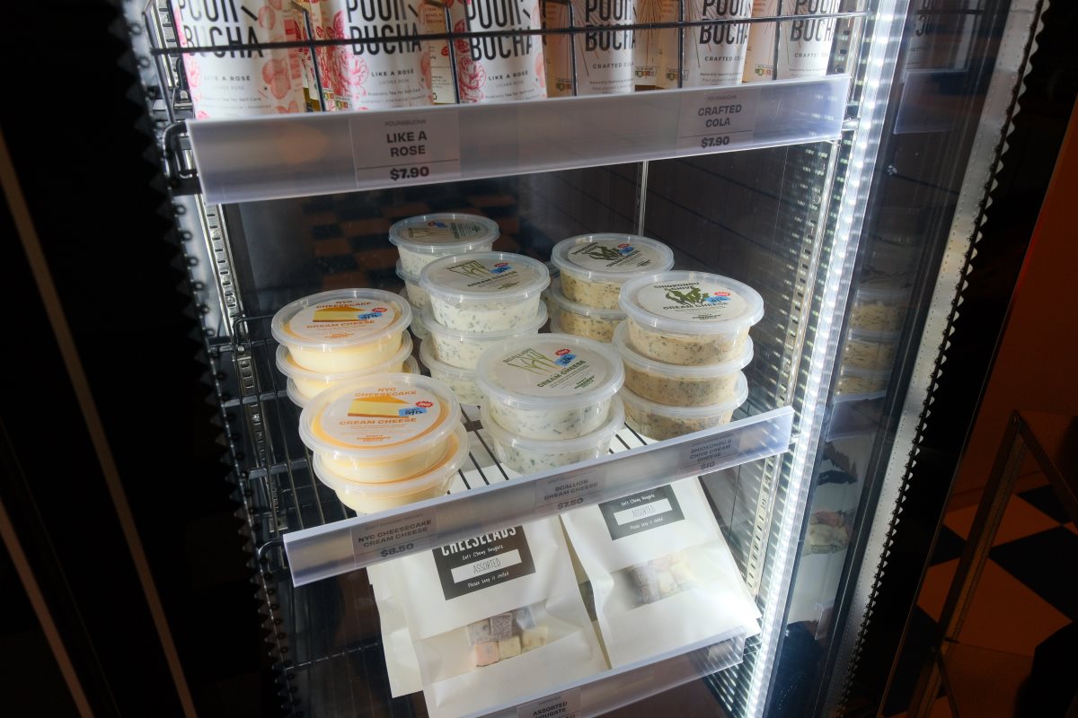 Don't Runaway Grocer - cream cheese