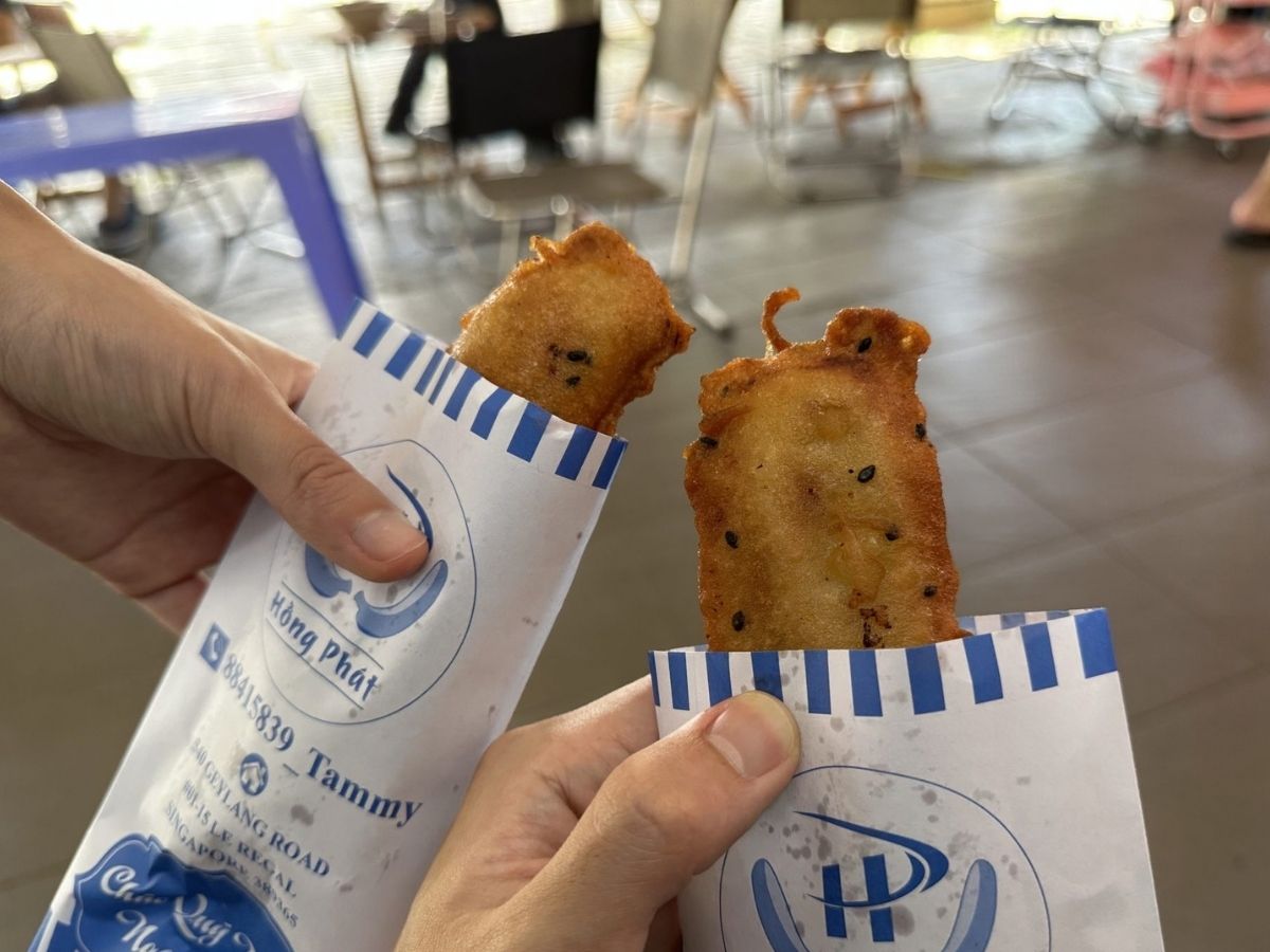 Hi Banh Mi -Vietnamese fried banana