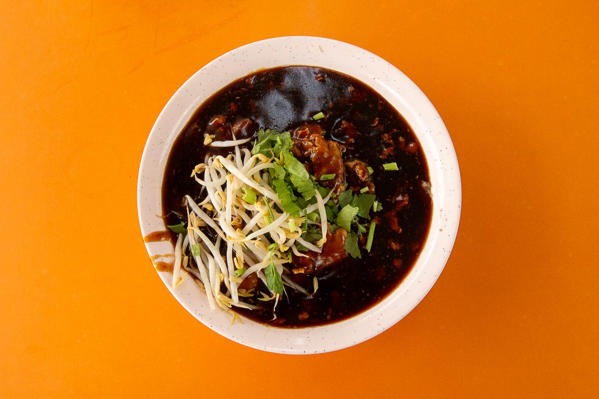 Beef Noodle Showdown - mixed beef noodle from hawker