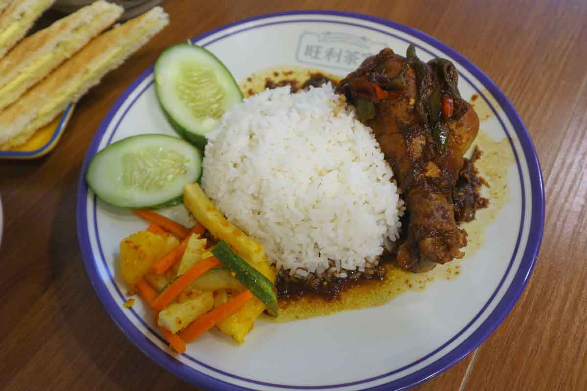 wanglee cafe - kicap manis chicken rice