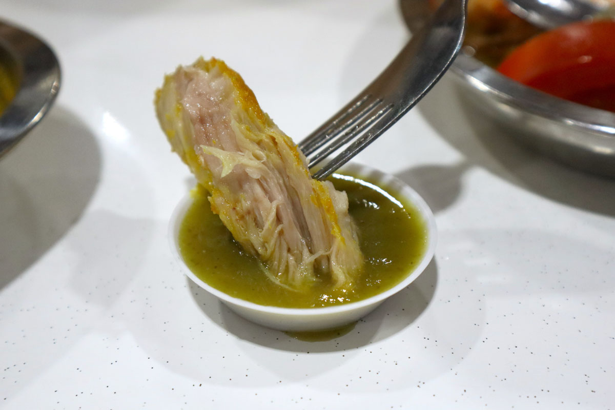 jing long - green chilli sauce