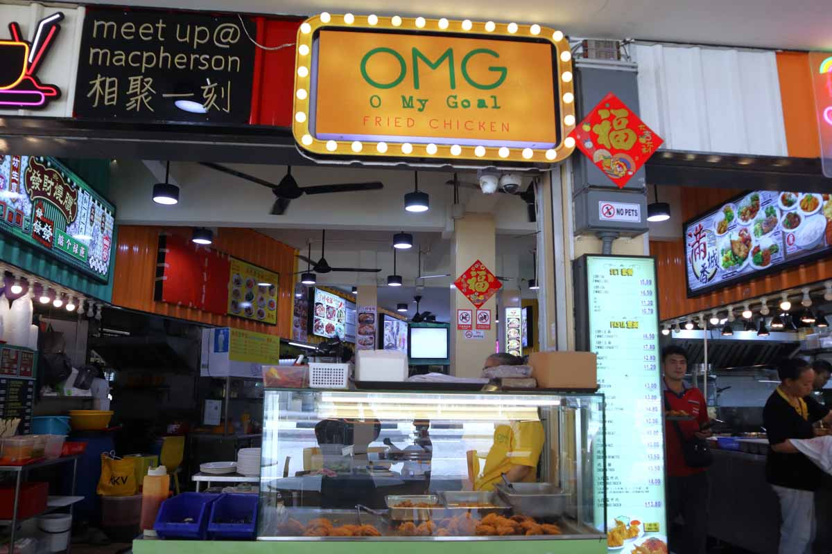 OMG Fried chicken - stall