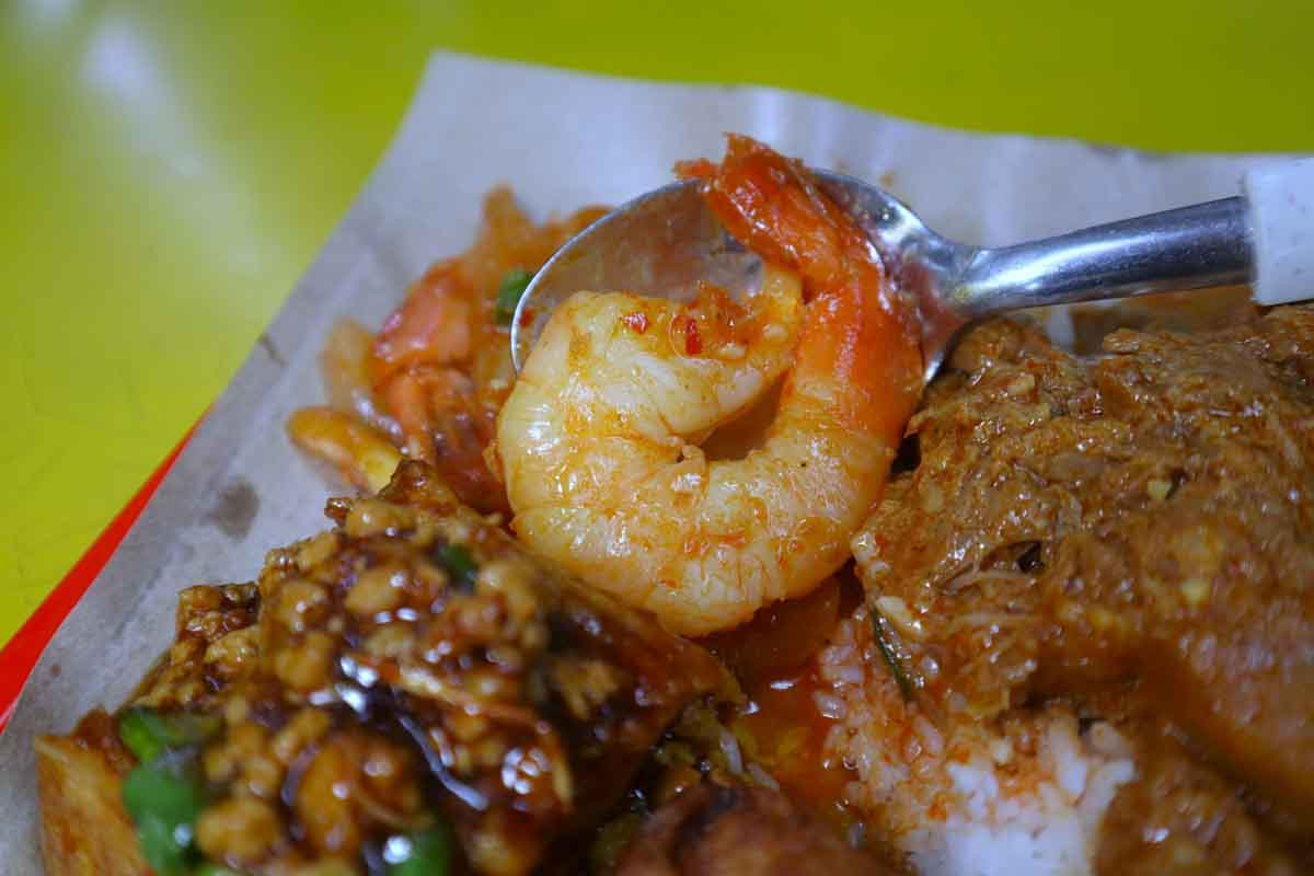 sambal prawn