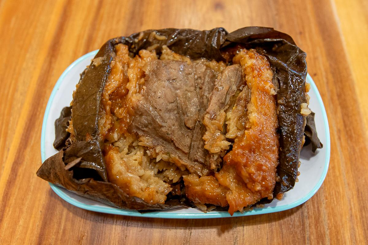 Warung Dimsum - abalone lotus leaf rice Warung Dimsum - abalone lotus leaf rice