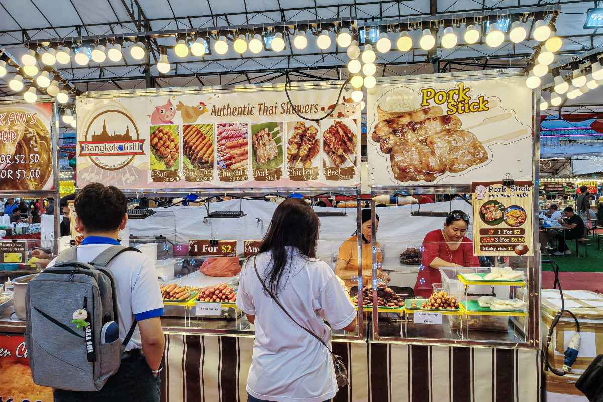 Yishun MRT Trade Fair - Bangkok Grill