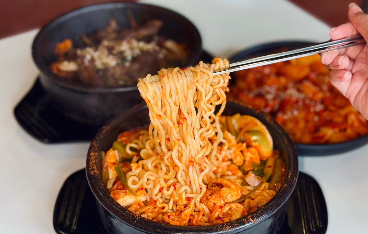 A Jeo Ssi Kimchi Ramen - Noodles