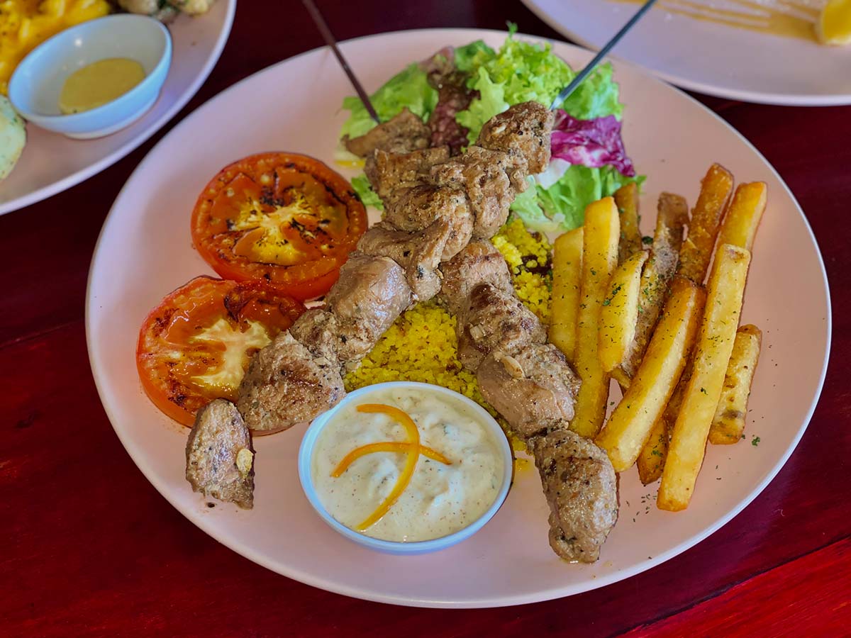Antipodean Cafe - Lamb kebab