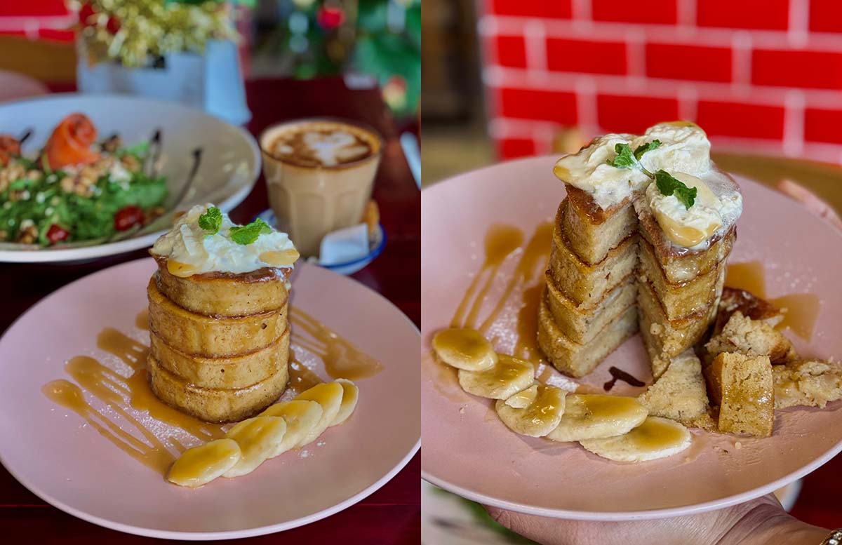 Antipodean Cafe - Banana pancakes