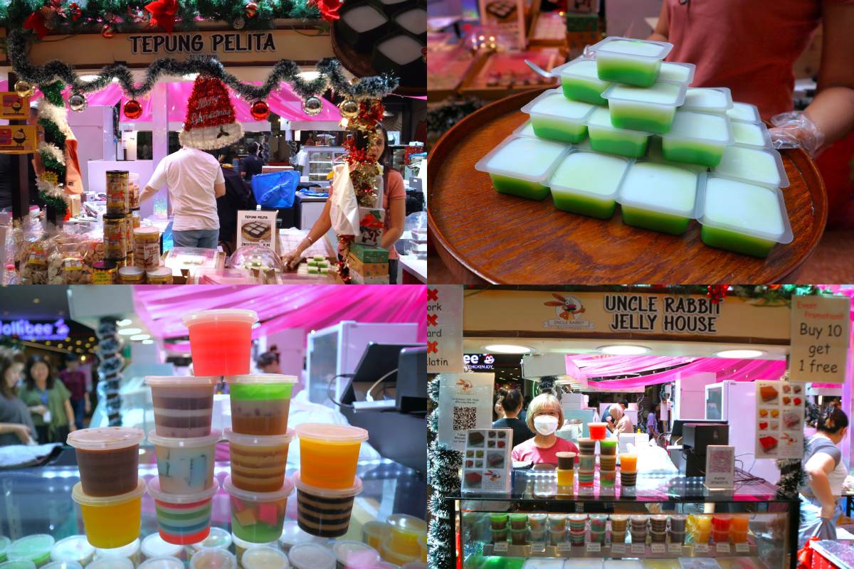 jurong point christmas fair - desserts