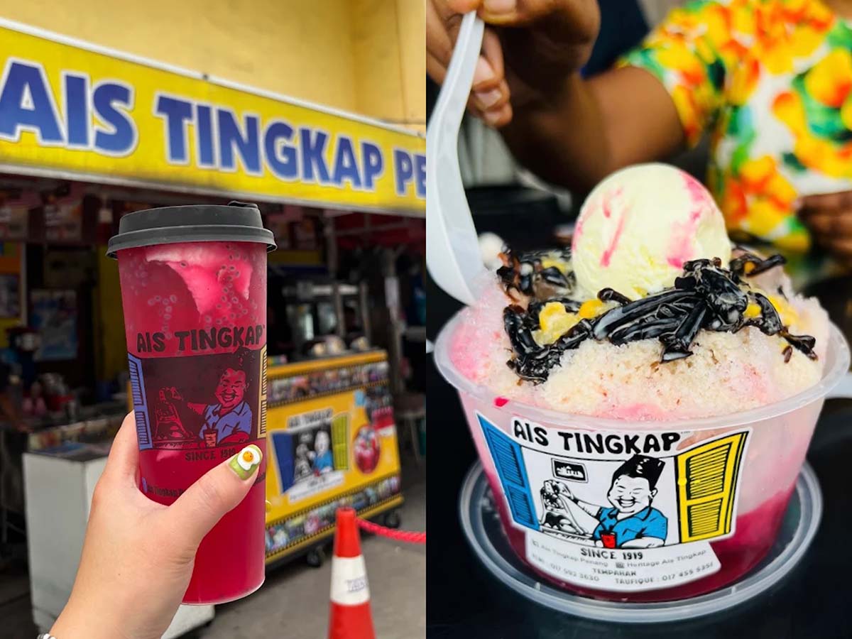 Penang Ais Tingkap JB - Drink & cendol