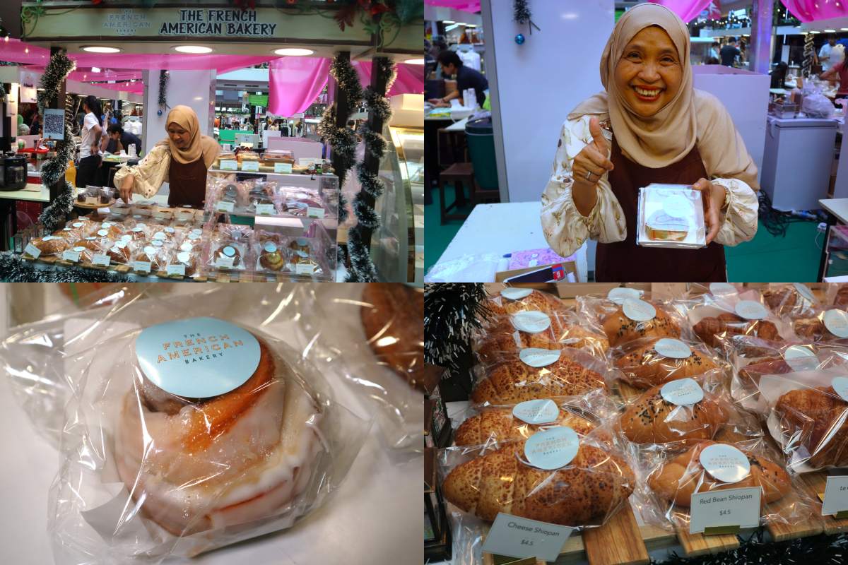 jurong point christmas fair - french american bakery