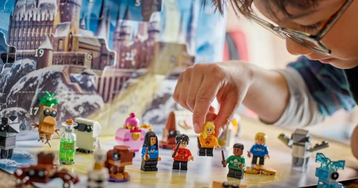 lego - kid playing with lego