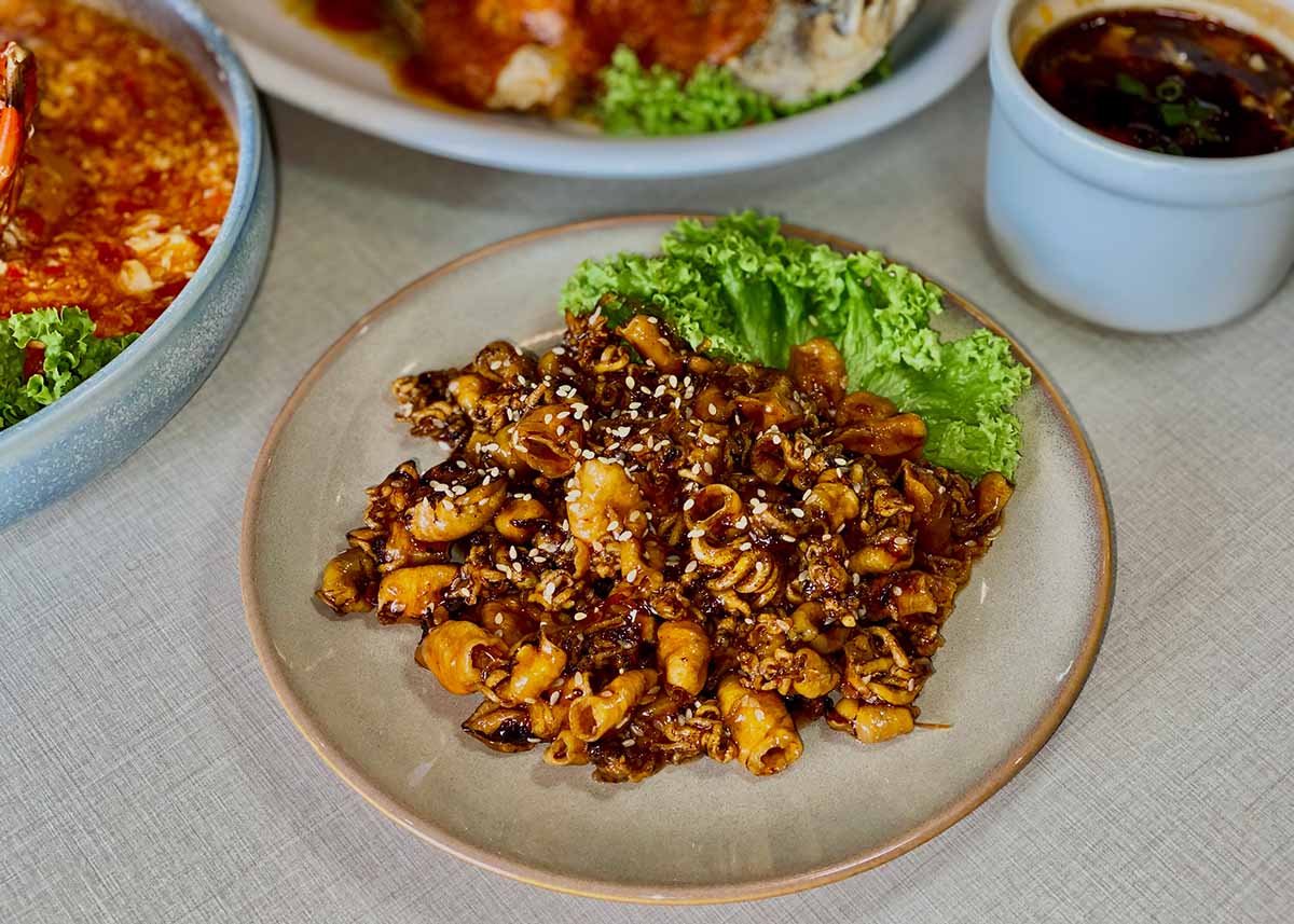 SANG Seafood - Crunchy honey baby squid