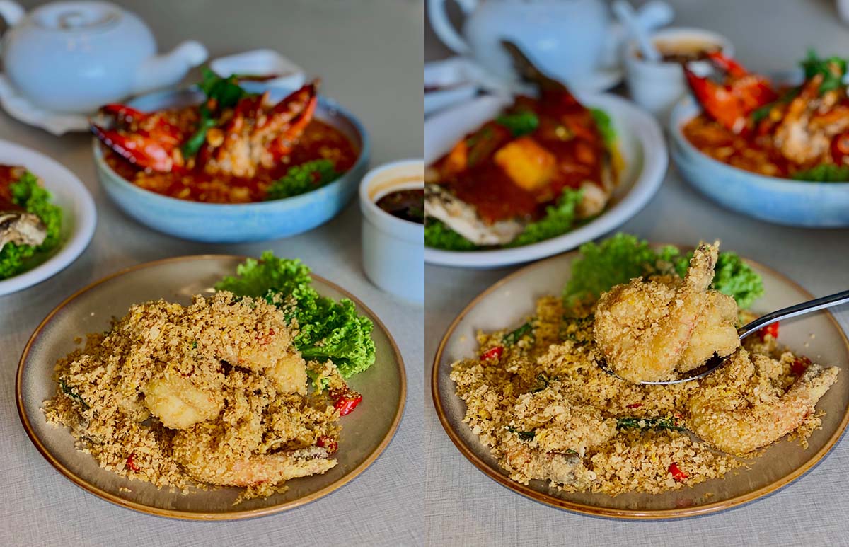 SANG Seafood - Nestum prawn