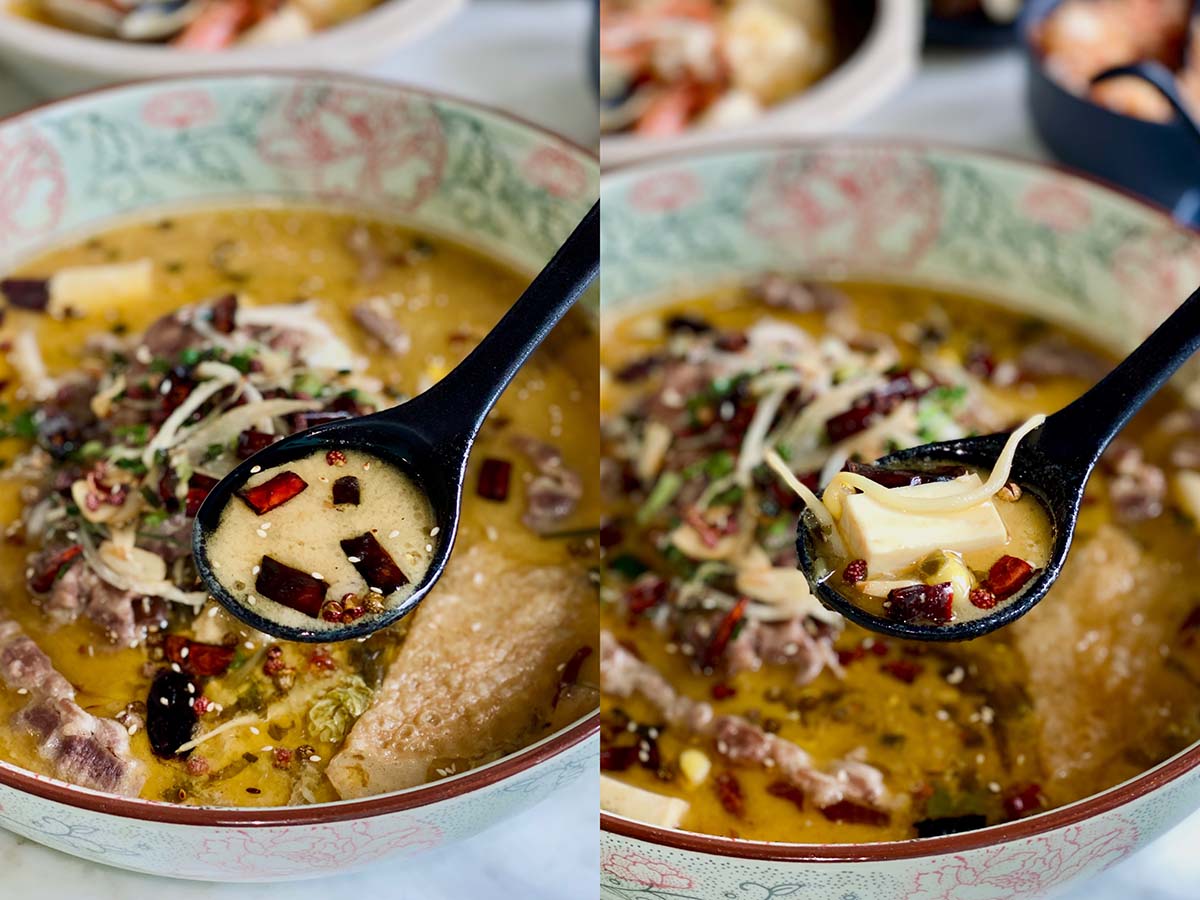 Starry Night Ipoh - Broth & tofu
