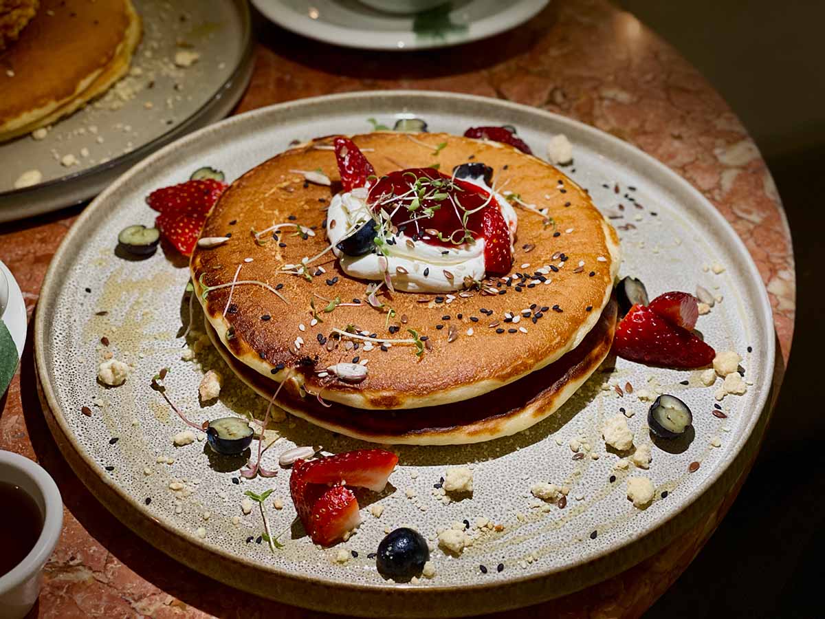 House of Wheat - Berries Pancakes
