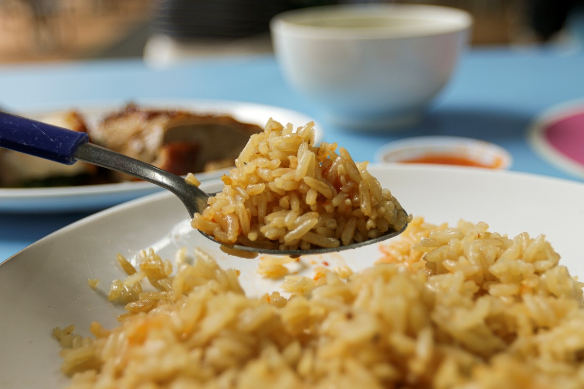Chef Lup Roasted - spoonful of rice